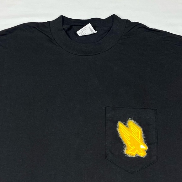 Vtg Winston Winners Club Mens T-Shirt XL 90s Cup Racing Black Pocket A2 - Picture 4 of 9